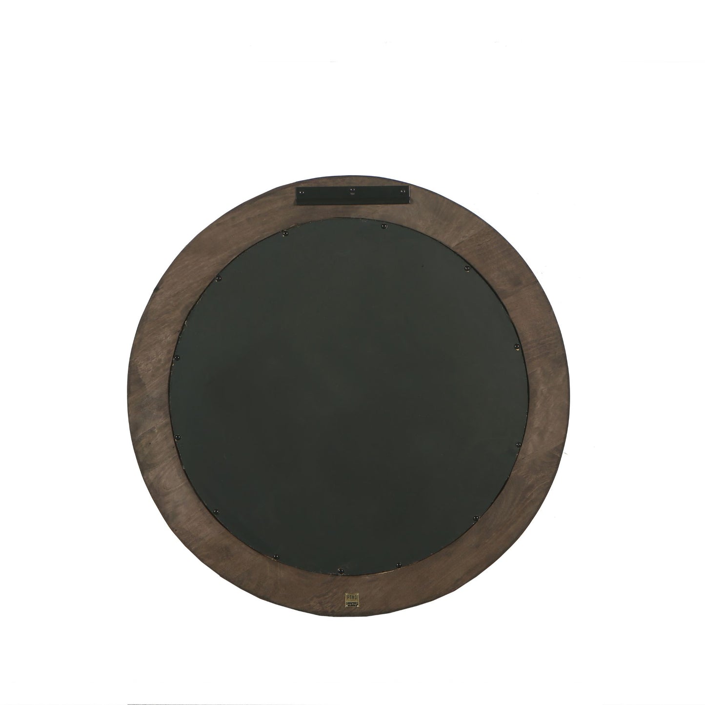 Noam Bruine Mangohout Ronde Spiegel S 70x70x5 cm