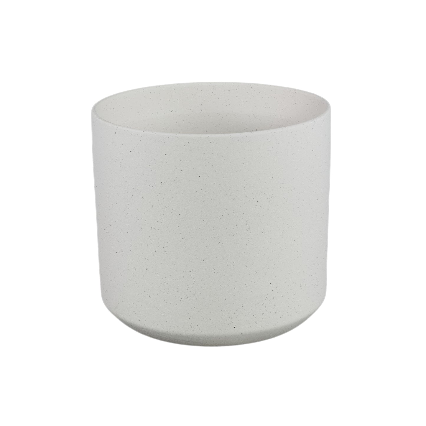 Fatima Witte Ronde Keramische Pot XXL 28x30.5x30.5 cm