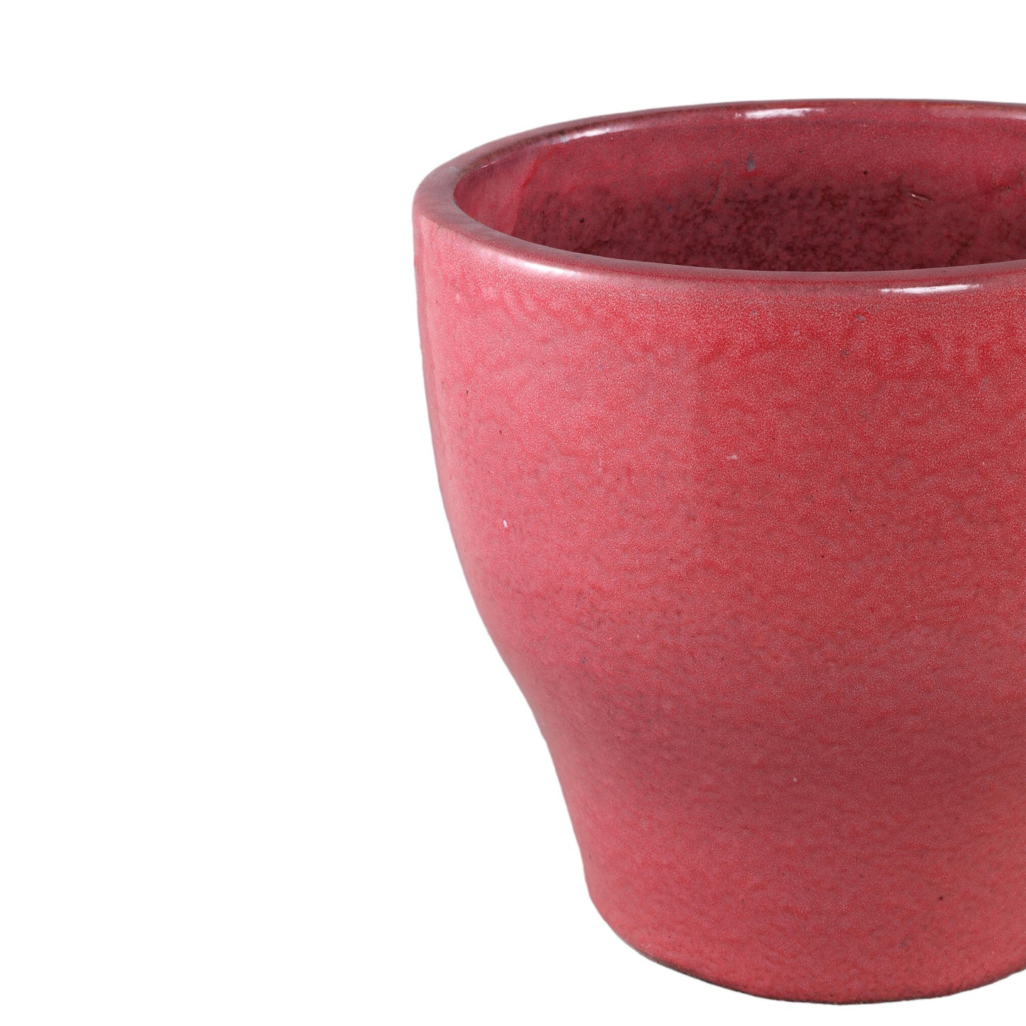 Esmarie Helder Roze Keramische Pot Set van 3 Rond 46x50x50 cm