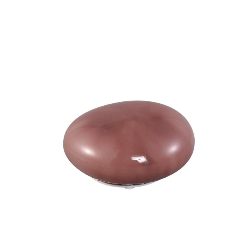 Shalon Taupe Stone Shaped LED Light Rechargeable Set van 4 Stuks 7x14x12.5 cm