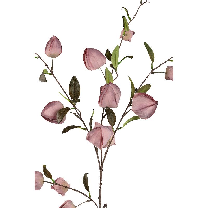 Garden Flower Lila Chinese Lantern Spray - Set van 12 94x54x14 cm