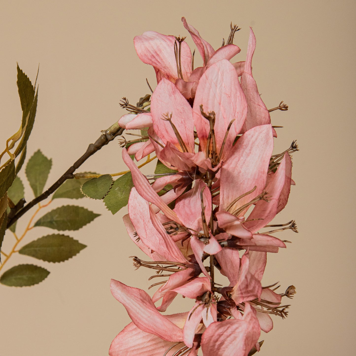 Garden Flower Roze Koraal Boom Bloemspray - Set van 12 100x53x20 cm