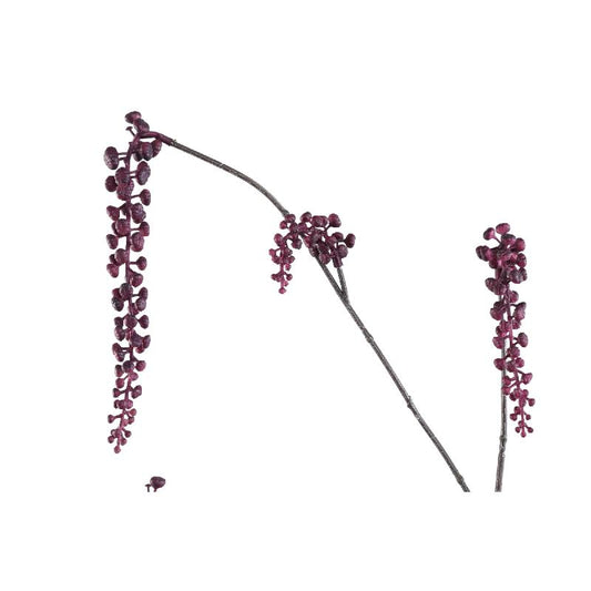 Twig Plant Paarse Hangende Pokeweed Spray - Set van 12 12x94x50 cm