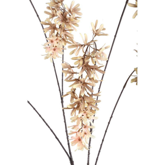 Garden Flower Crème Hangende Wisteria Spray Set van 6 Stuks 105x59x45 cm