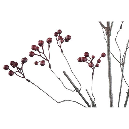 Berry Plant Donkerbruin Smilax China Spray - Set van 6 110x55x15 cm