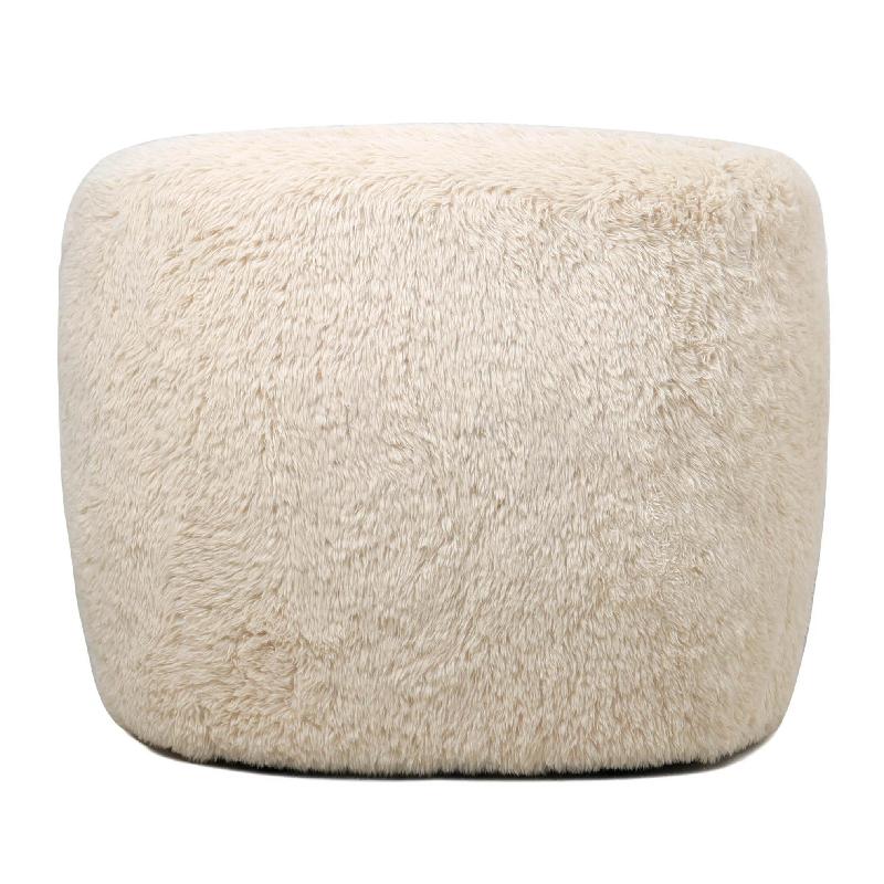 Aphrodite Fauteuil Small Fur Beige 75x88x87 cm