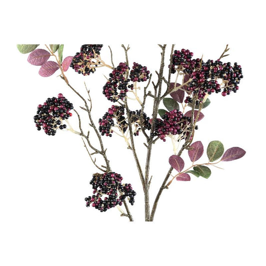 Berry Plant Bruin Bessentak Met Bladeren - Set van 12 93x44x32 cm
