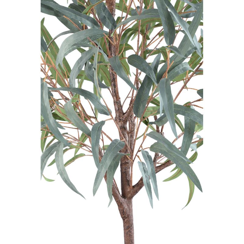 Tree Donkergroen Eucalyptus In Zwarte Pot 150x65x65 cm