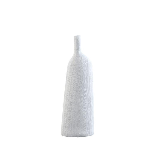 Clyde Witte Keramische Fles Onregelmatige Vorm Set van 4 41x14x7 cm