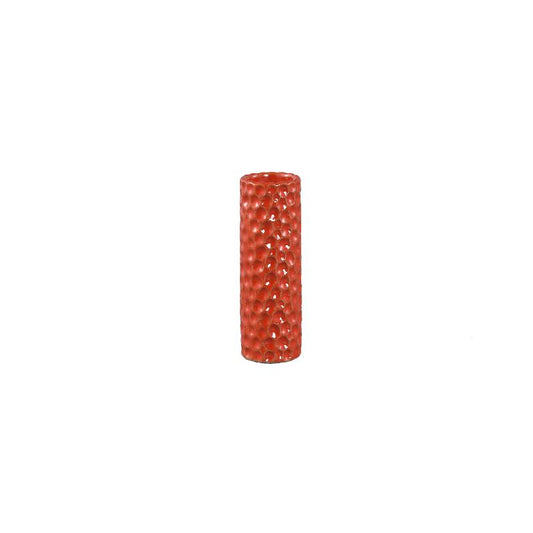 Mayron Oranje Keramische Ronde Vaas Belpatroon S Set van 12 15x5x5 cm