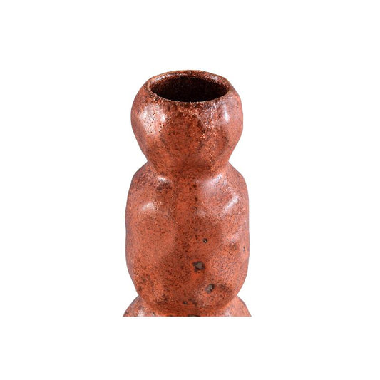 Kirsey Bordeaux Keramische Vaas Onregelmatige Vorm Set van 2 Stuks 45.5x14.5x14.5 cm