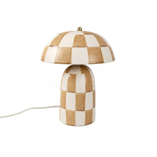 Volena Beige Keramische Tafelamp 32x22x22 cm