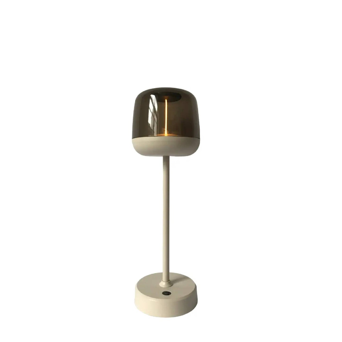 Rhone Beige LED Outdoor Lamp Powder Coated High L
