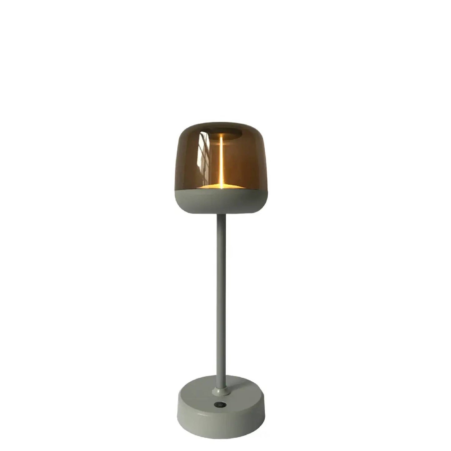 Rhone Taupe LED Outdoor Lamp Powder Coated High L