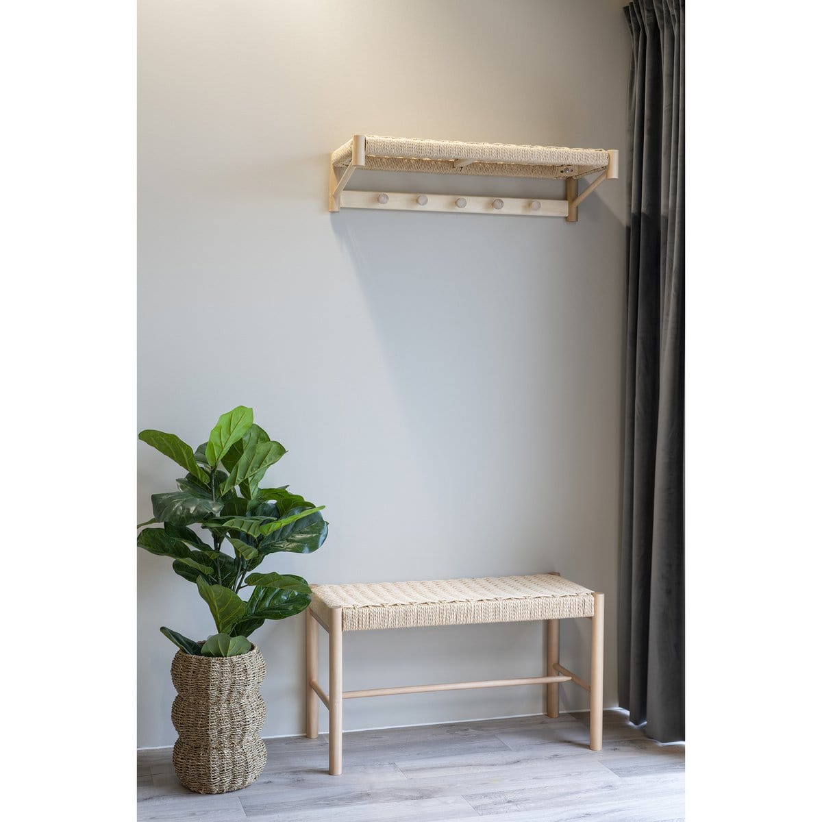House Nordic ApS Abano Hoedenplank - Natuur