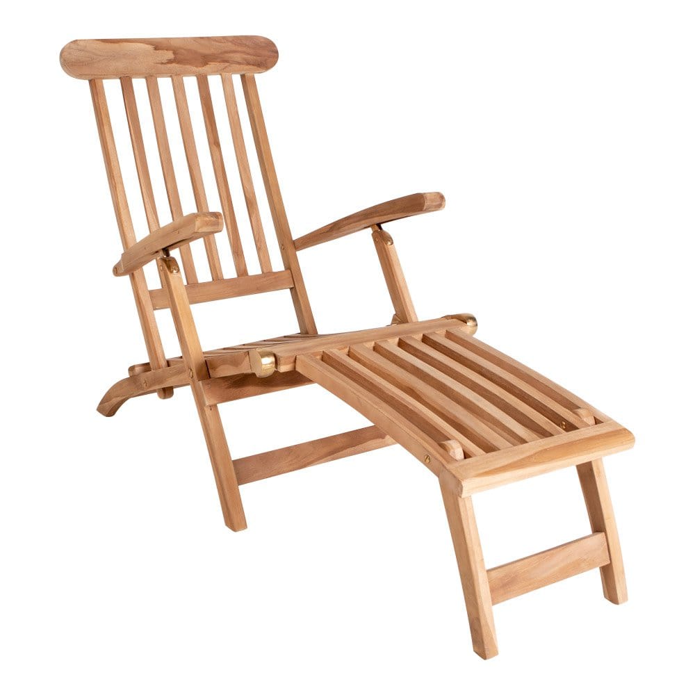 House Nordic ApS Arrecife Teak ligstoel - Ligstoel in teak. Verstelbare rugleuning met 4 standen
