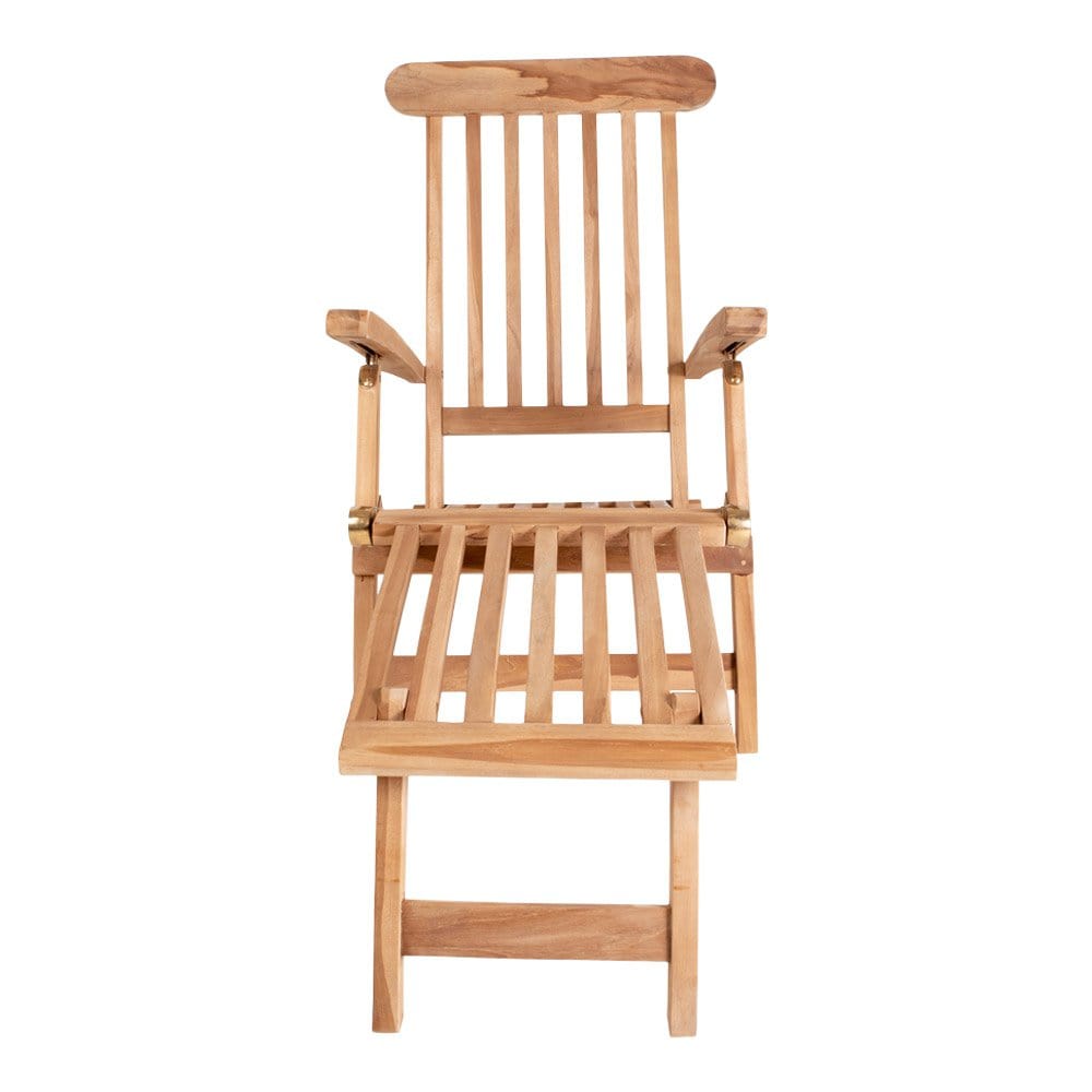 House Nordic ApS Arrecife Teak ligstoel - Ligstoel in teak. Verstelbare rugleuning met 4 standen