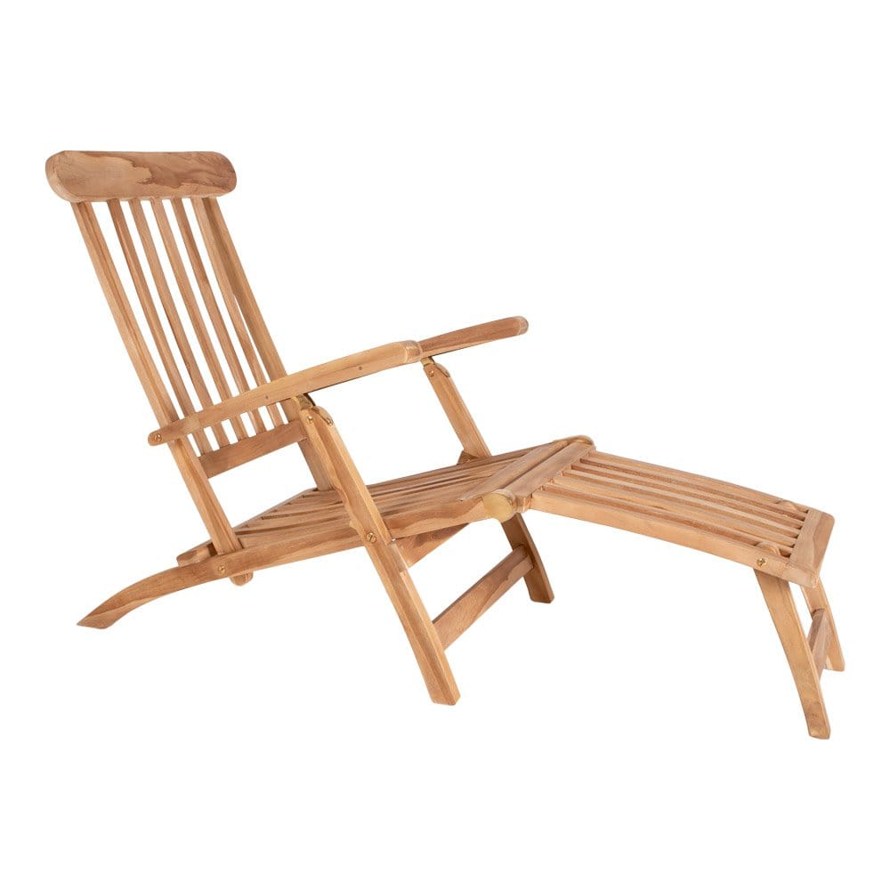 House Nordic ApS Arrecife Teak ligstoel - Ligstoel in teak. Verstelbare rugleuning met 4 standen