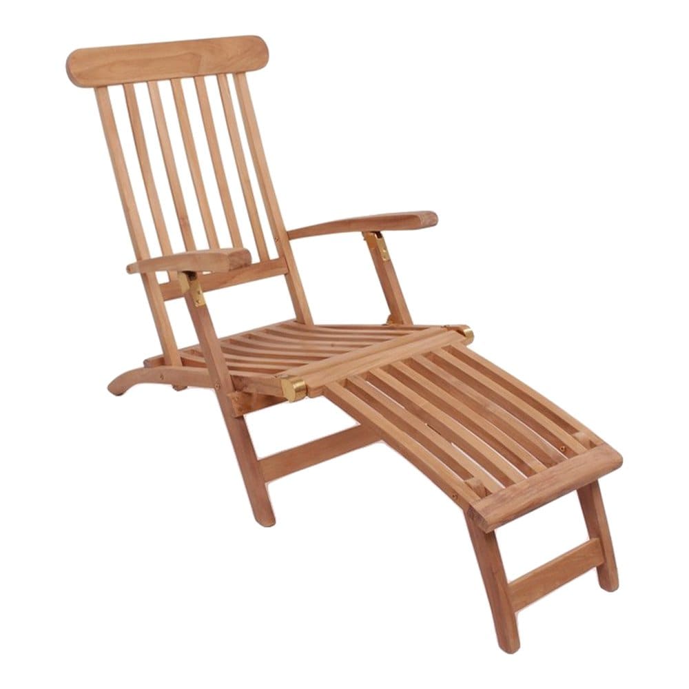 House Nordic ApS Arrecife Teak ligstoel - Ligstoel in teak. Verstelbare rugleuning met 4 standen