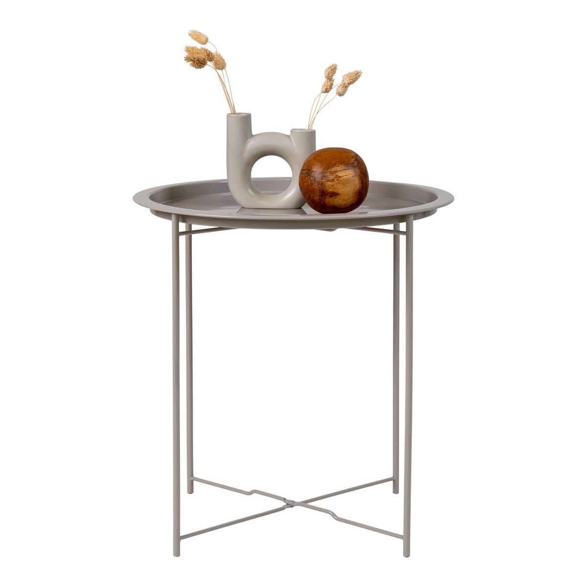 House Nordic ApS Bastia Bijzettafel - Grijs Beige
