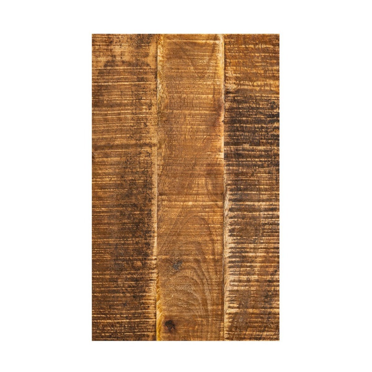 Voglrieder kreatives Wohnen Bijzettafel hout 25x60x40cm duurzame banktafel laptoptafel C-tafel Toronto metalen frame