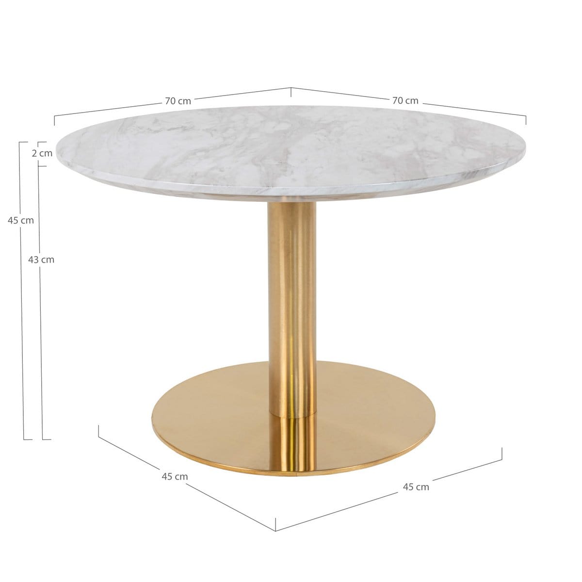 House Nordic ApS Bolzano salontafel