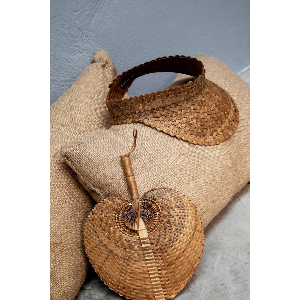 Bazar Bizar De Jute Kussenhoes - Naturel - 30x60