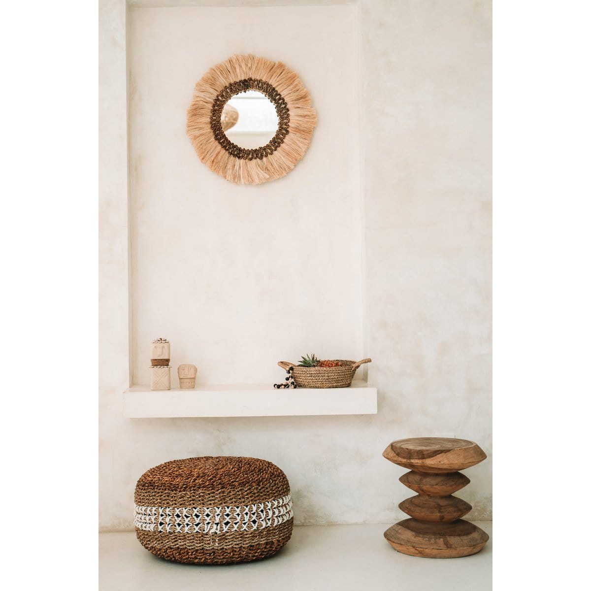 Bazar Bizar De macrame-poef
