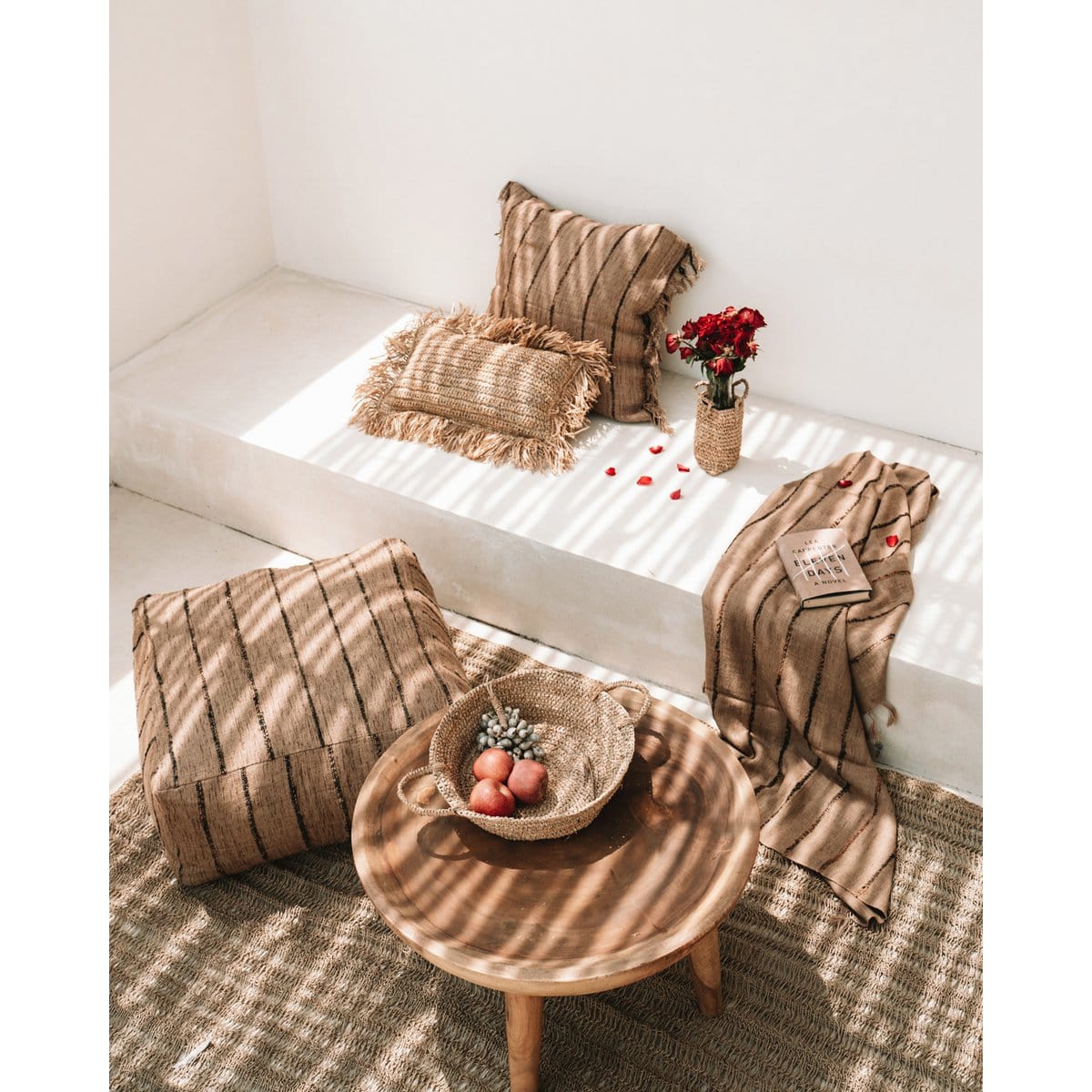 Bazar Bizar De Oh My Gee Poef - Beige Zwart