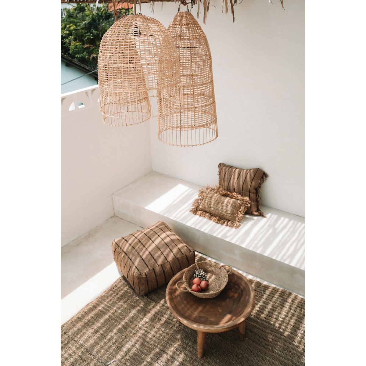 Bazar Bizar De Oh My Gee Poef - Beige Zwart