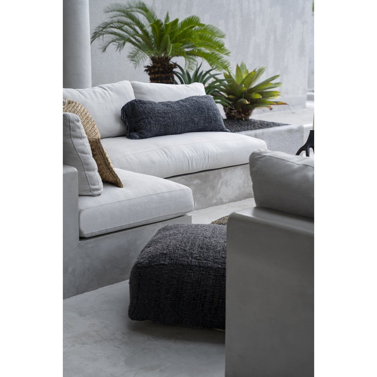 Bazar Bizar De Oh My Gee Poef - Zwart Navy