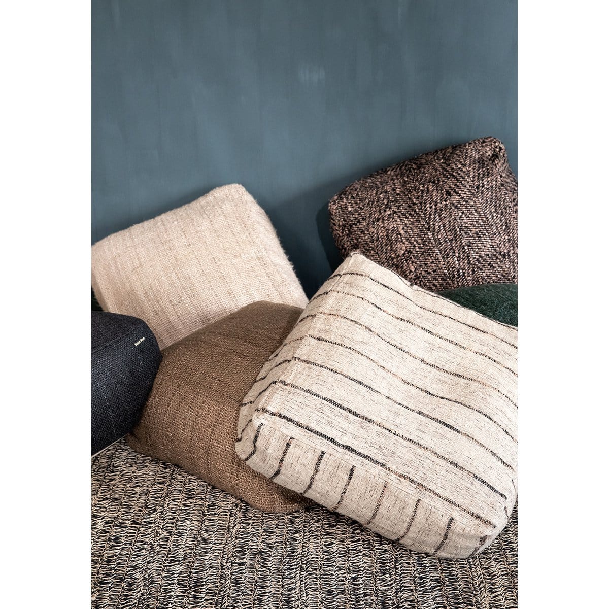 Bazar Bizar De Oh My Gee Poef - Zwart Navy