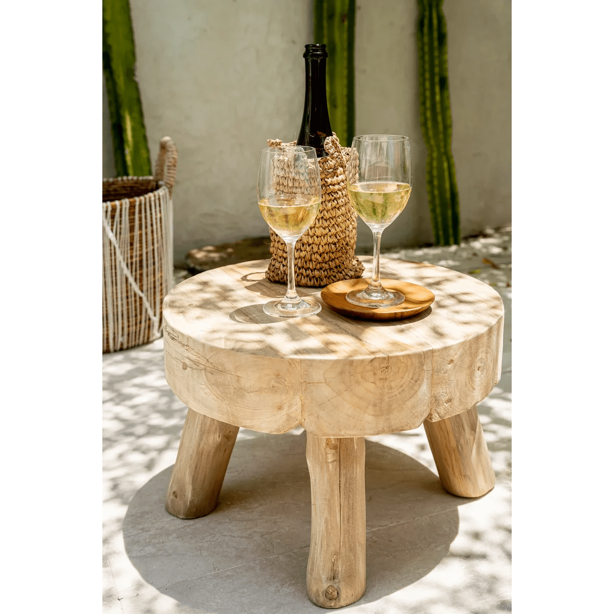 Bazar Bizar De Rhodes Bijzettafel - Naturel