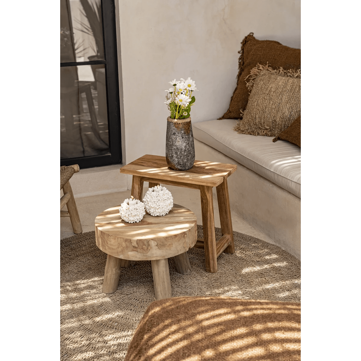 Bazar Bizar De Rhodes Bijzettafel - Naturel