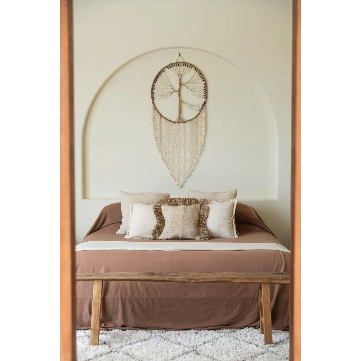 Bazar Bizar De Saint Tropez Kussenhoes - Naturel - 40x40