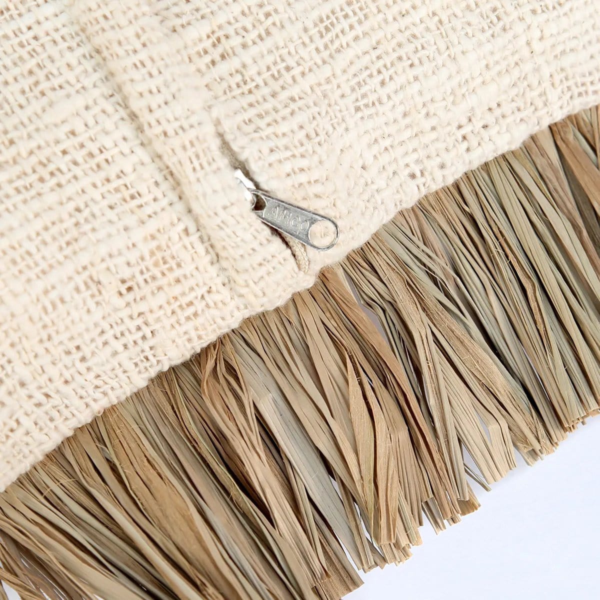 Bazar Bizar De Saint Tropez Kussenhoes - Naturel Wit - 30x50