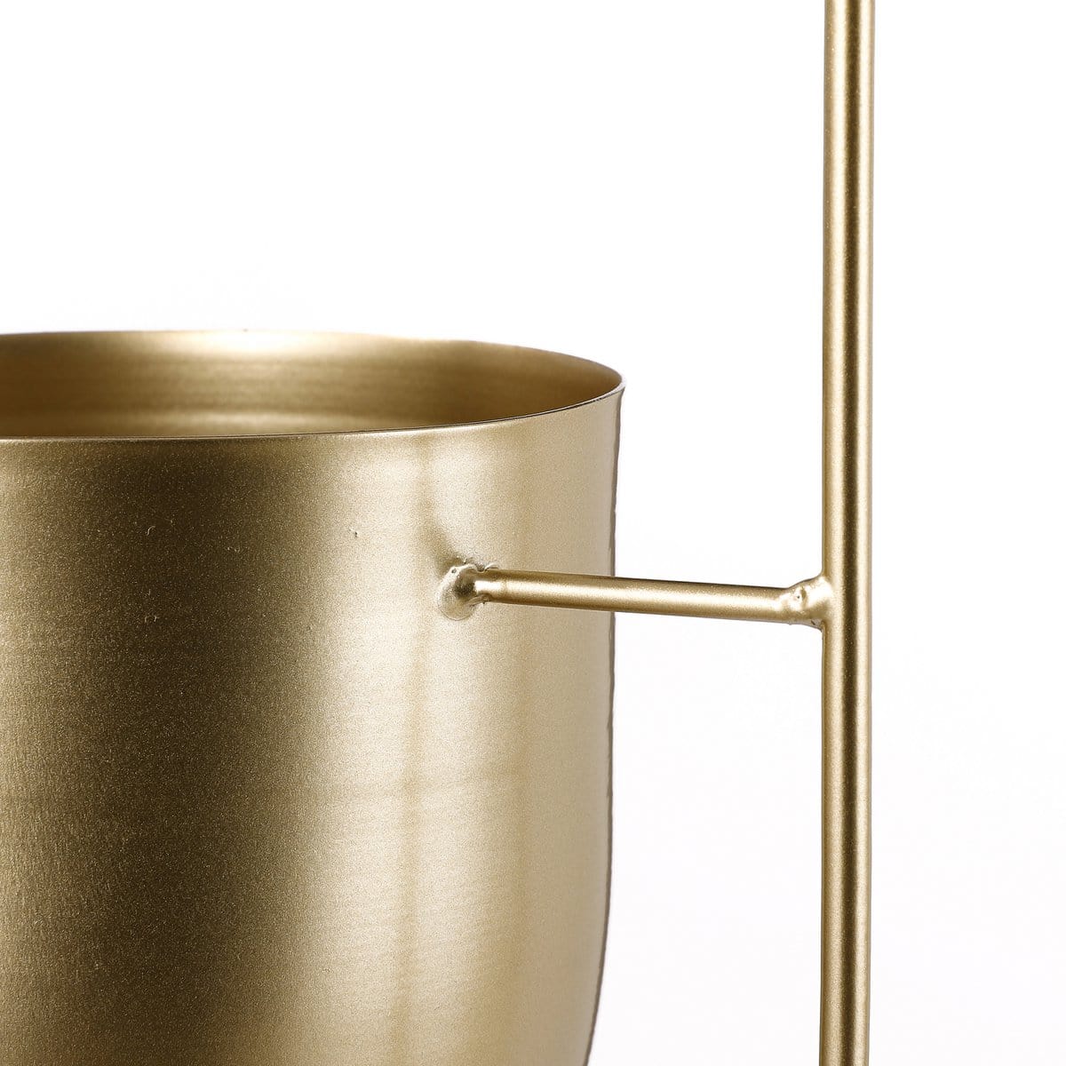 Mica Decorations Dexter Bloempot Hangend - L24 x B14 x H83 cm - Goud