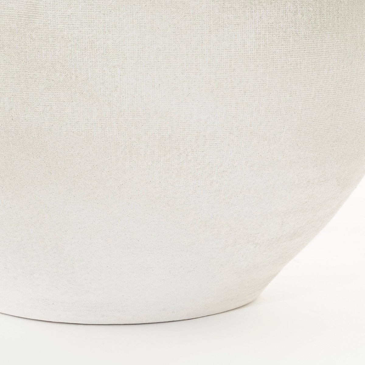 Mica Decorations Douro Bloempot - H23 x Ø26 cm - Terracotta - Off White