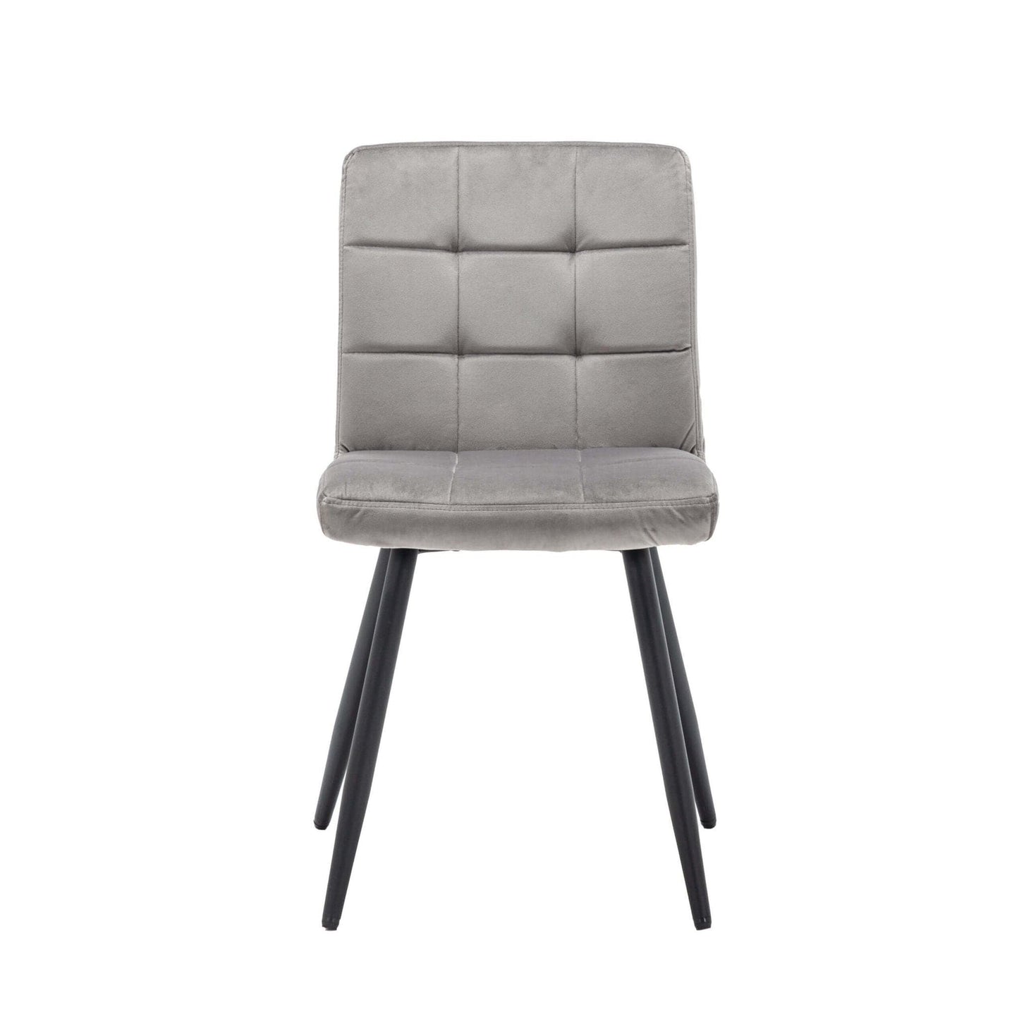 Criks Design Eetkamerstoel Collin velvet grijs