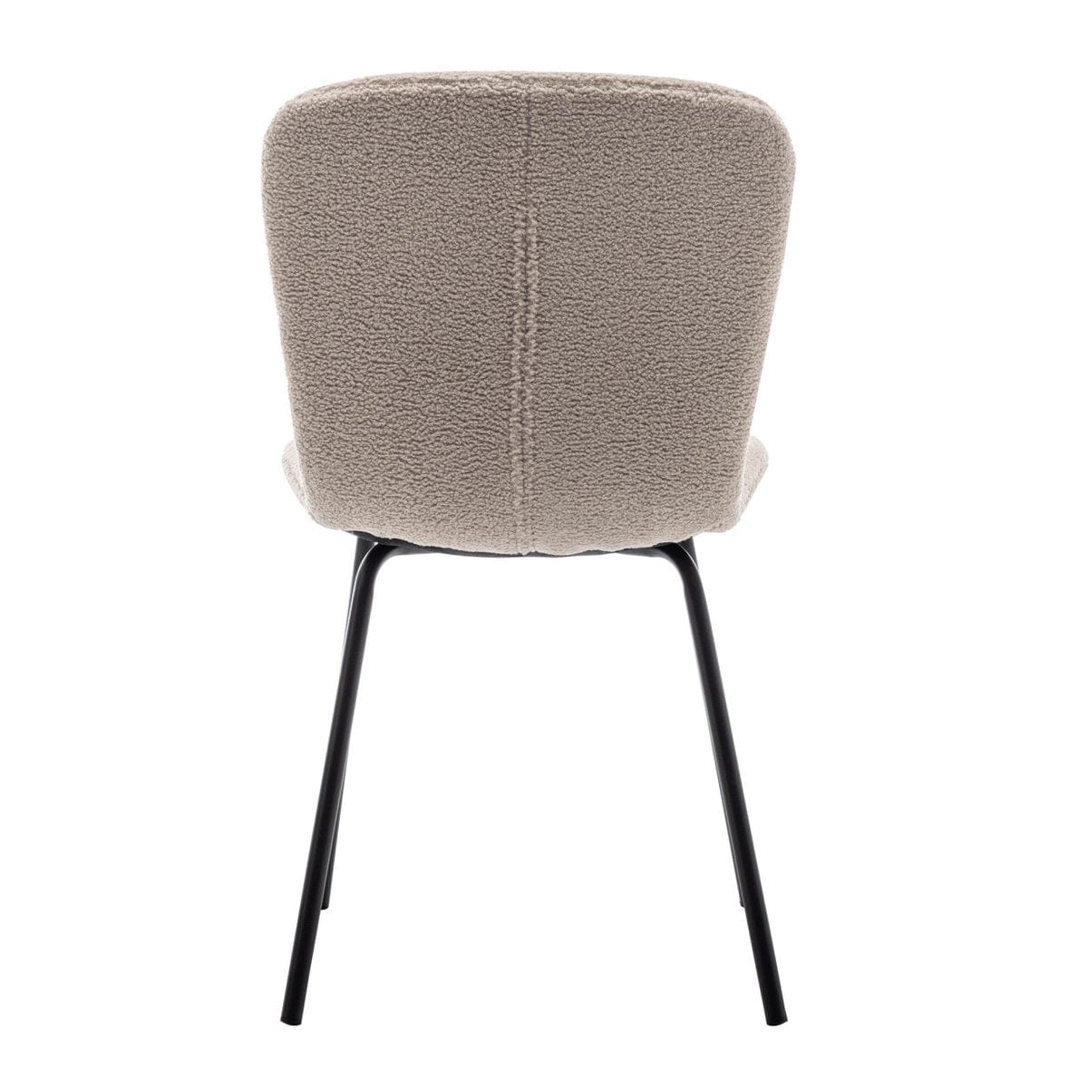 Criks Design Eetkamerstoel Luca Teddy Taupe Set van 2
