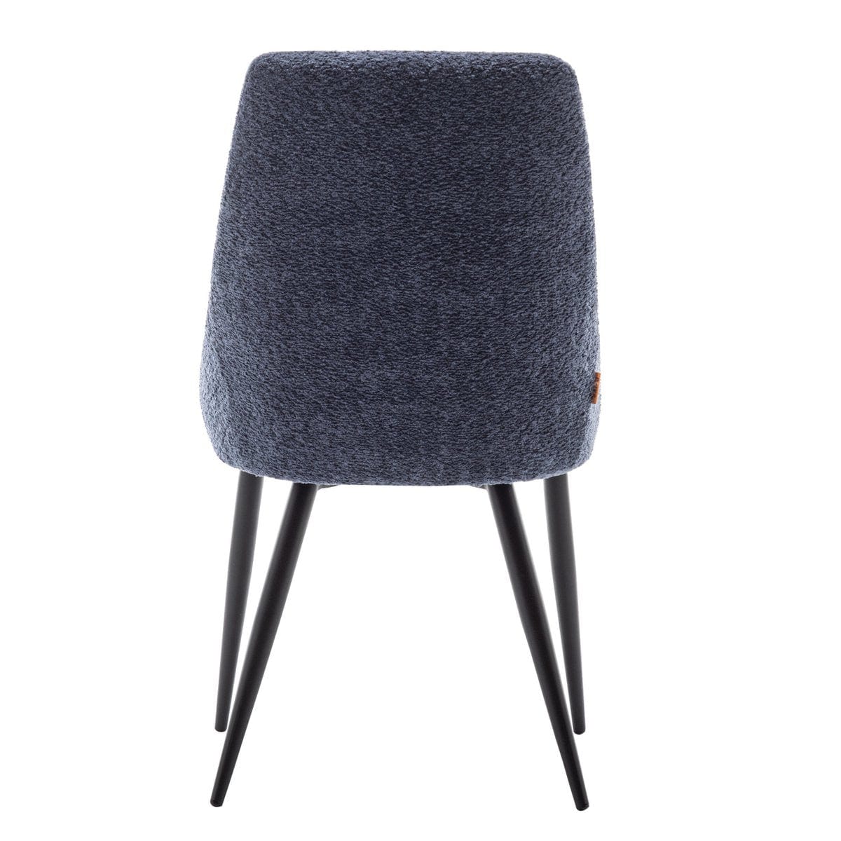 Criks Design Eetkamerstoel Oscar Boucle Blauw Set van 2