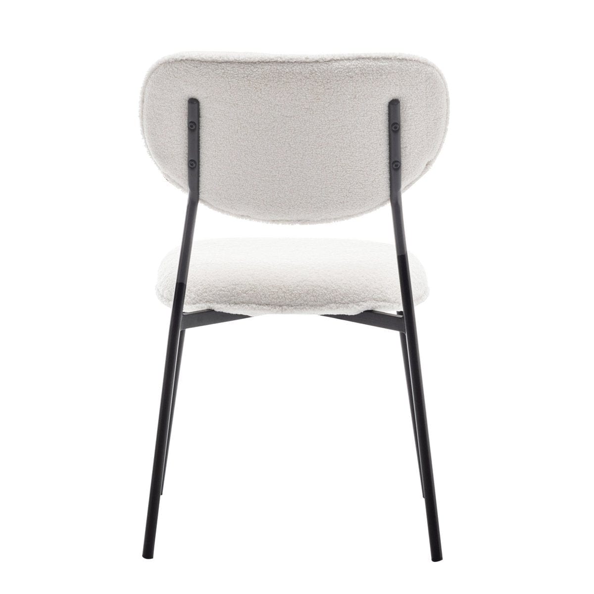 Criks Design Eetkamerstoel set van 4 - Amalia - Teddy Creme - Stof
