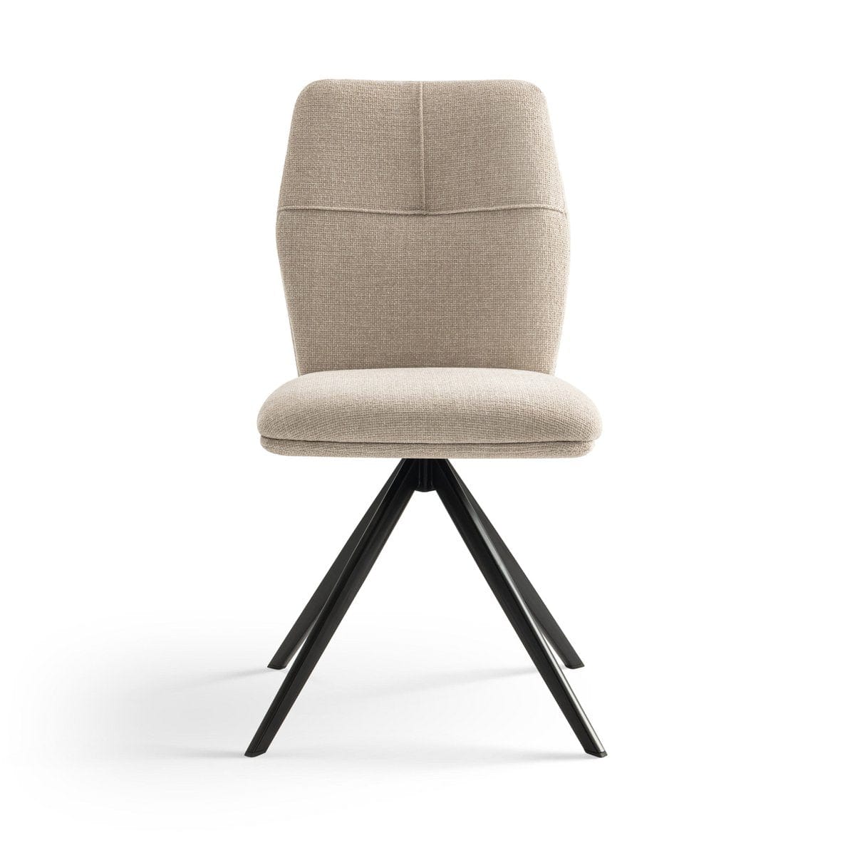 Criks Design Eetkamerstoelen set van 2 - Emma - Beige - Stof