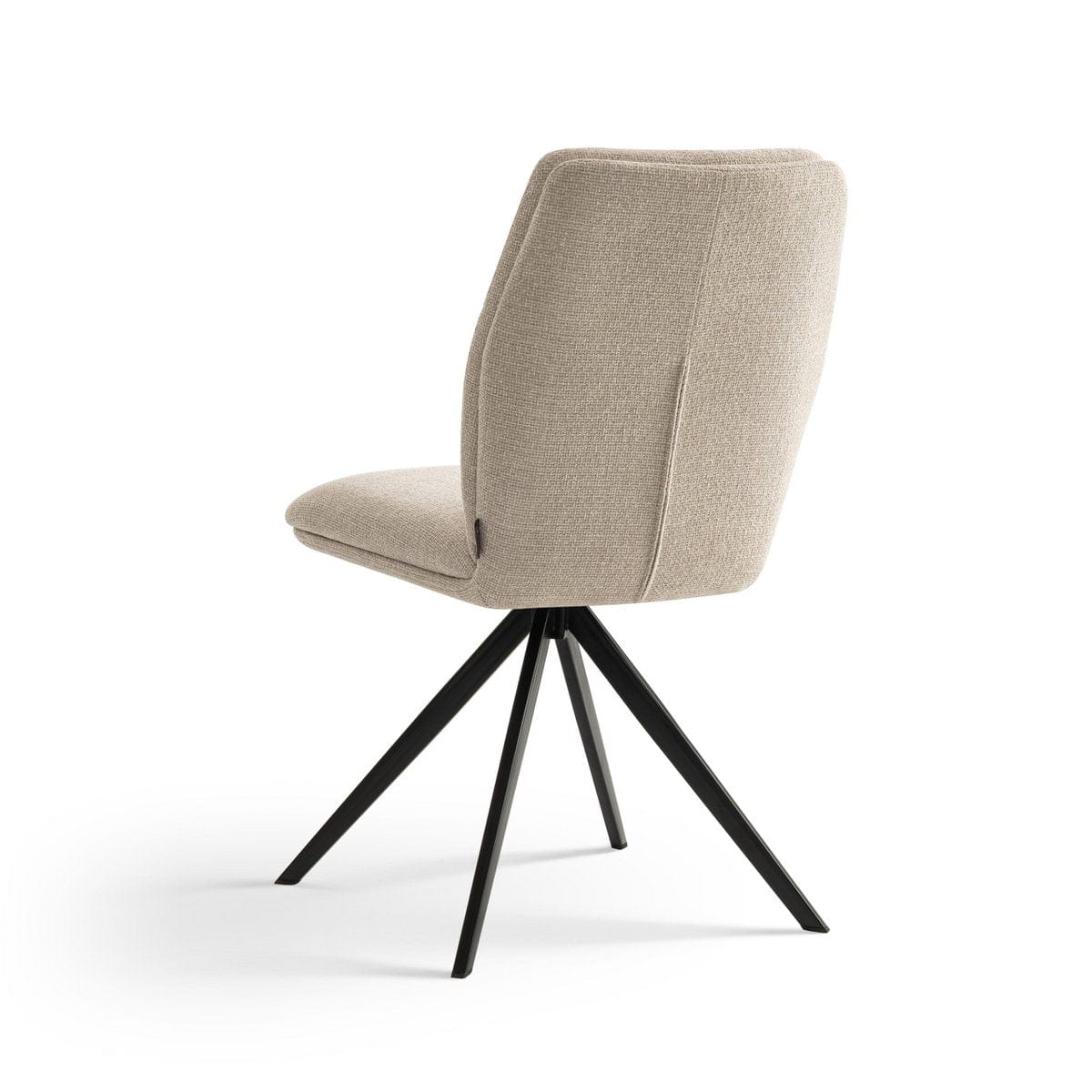Criks Design Eetkamerstoelen set van 2 - Emma - Beige - Stof