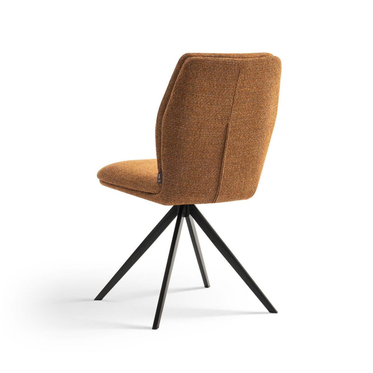 Criks Design Eetkamerstoelen set van 2 - Emma - Oker Geel - Stof