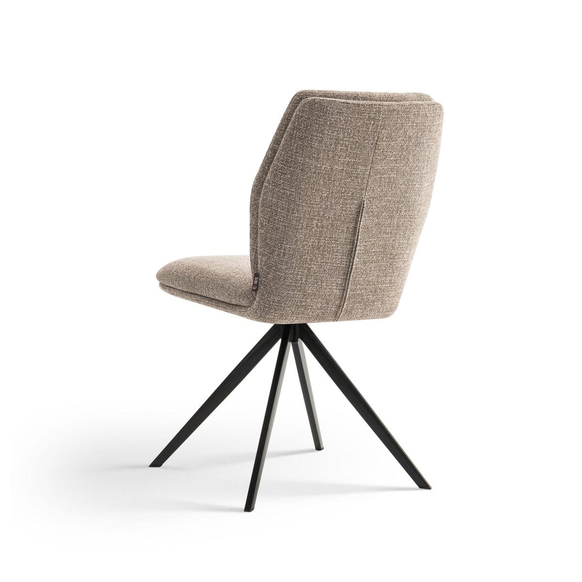 Criks Design Eetkamerstoelen set van 2 - Emma - Taupe - Stof