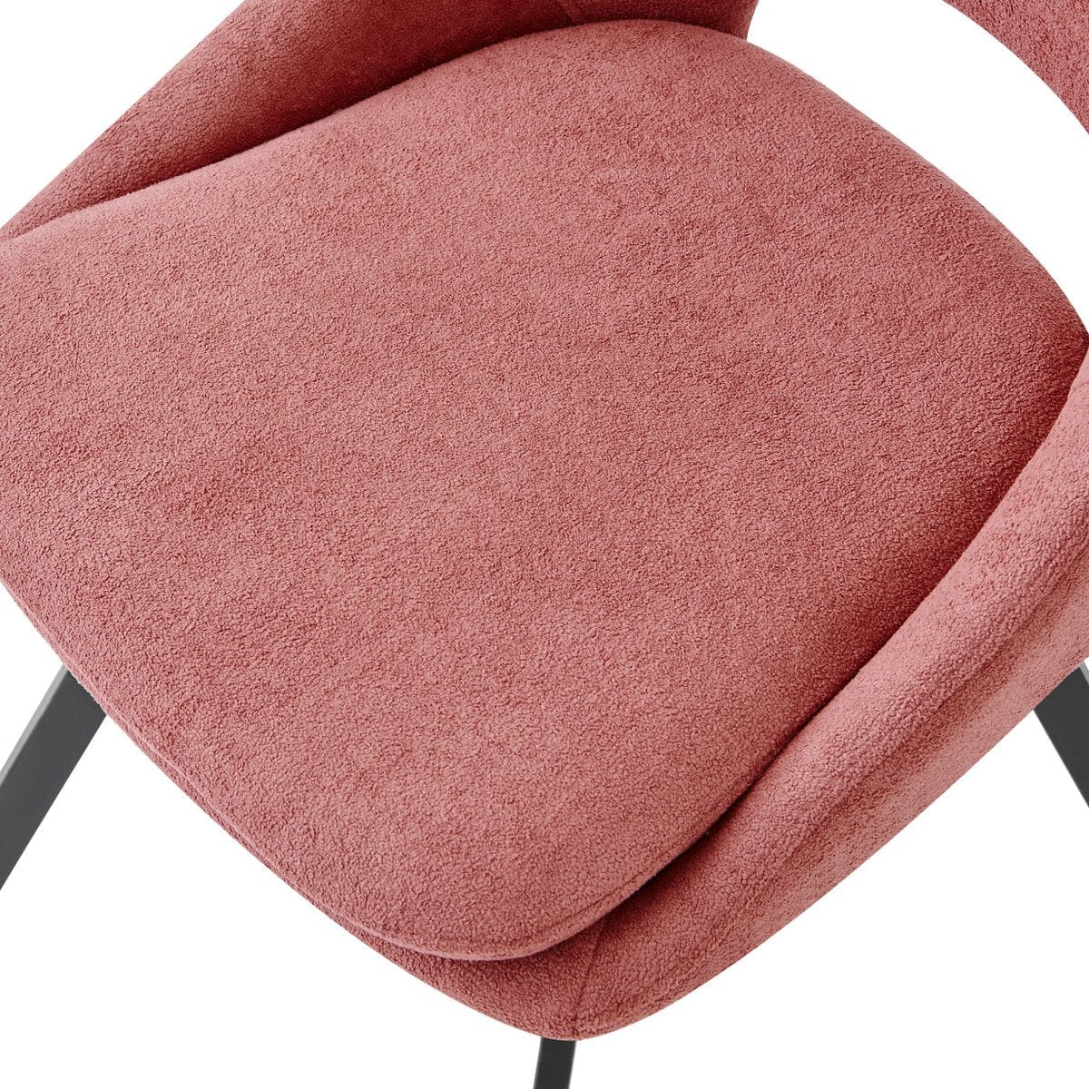 Criks Design Eetkamerstoelen Set van 2 Mila Roze Stof