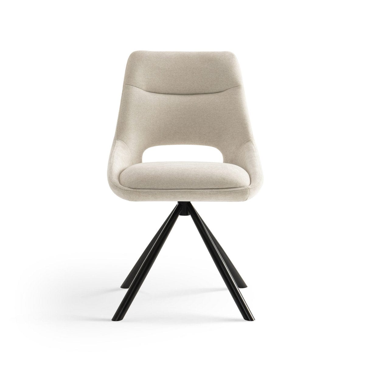 Criks Design Eetkamerstoelen set van 2 - Tosca - Beige - Stof
