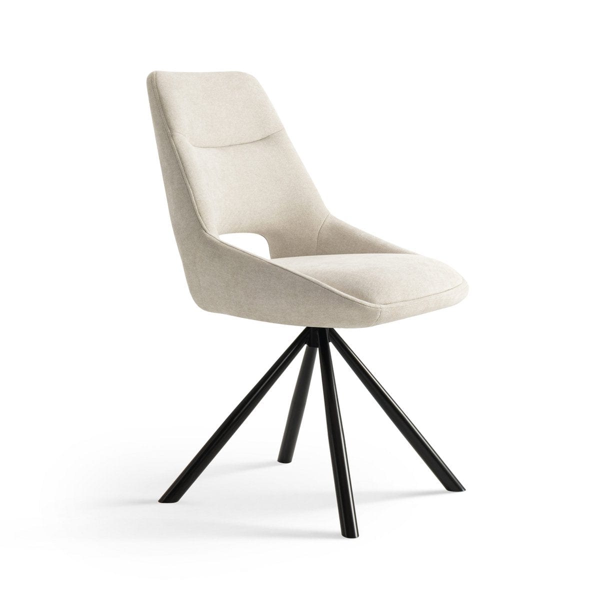 Criks Design Eetkamerstoelen set van 2 - Tosca - Beige - Stof
