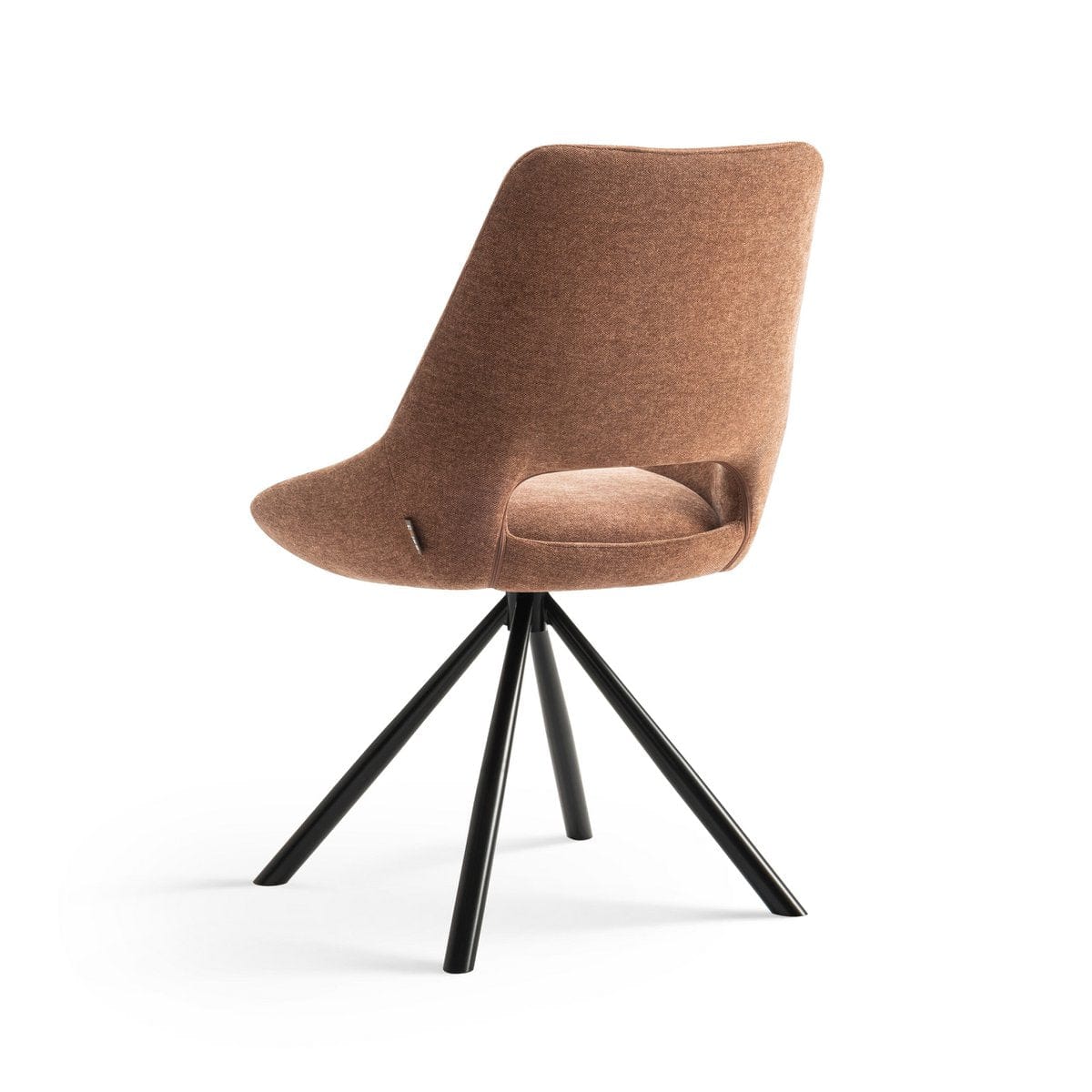 Criks Design Eetkamerstoelen set van 2 - Tosca - Roestbruin - Stof
